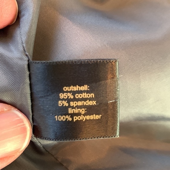 3-$30 OBR grey and mustard colored size small blazer - Picture 6 of 7